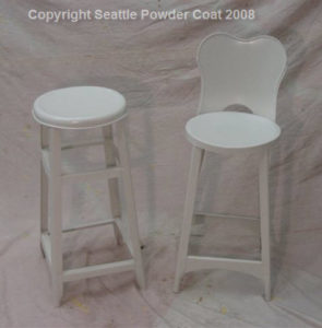 Stools Coated Antique White